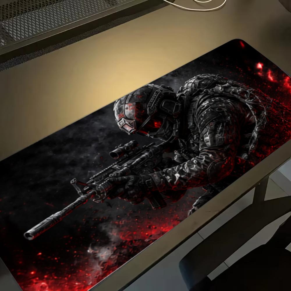 Desk Room Setup - Soldier Mouse Pads Pc Accessories Desk