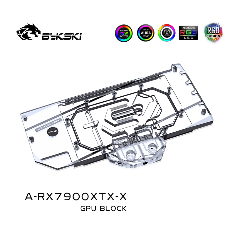 Amd Vga Rx 7900 Xtx - Bykski A-RX7900XTX-X Water Block for PowerColor