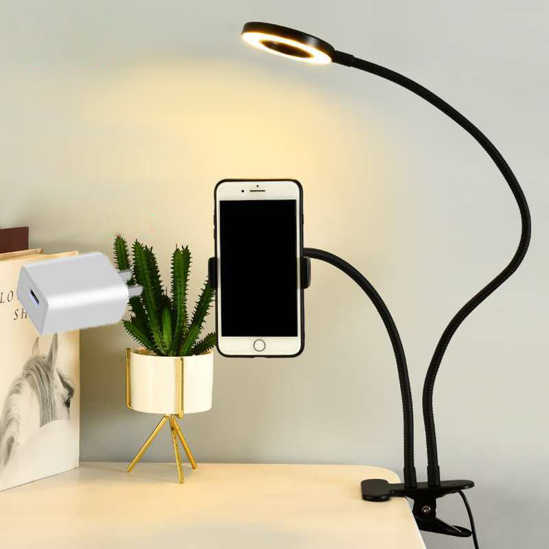 Desk Setup Modern - Universal Flexible Mobile Phone Holder with