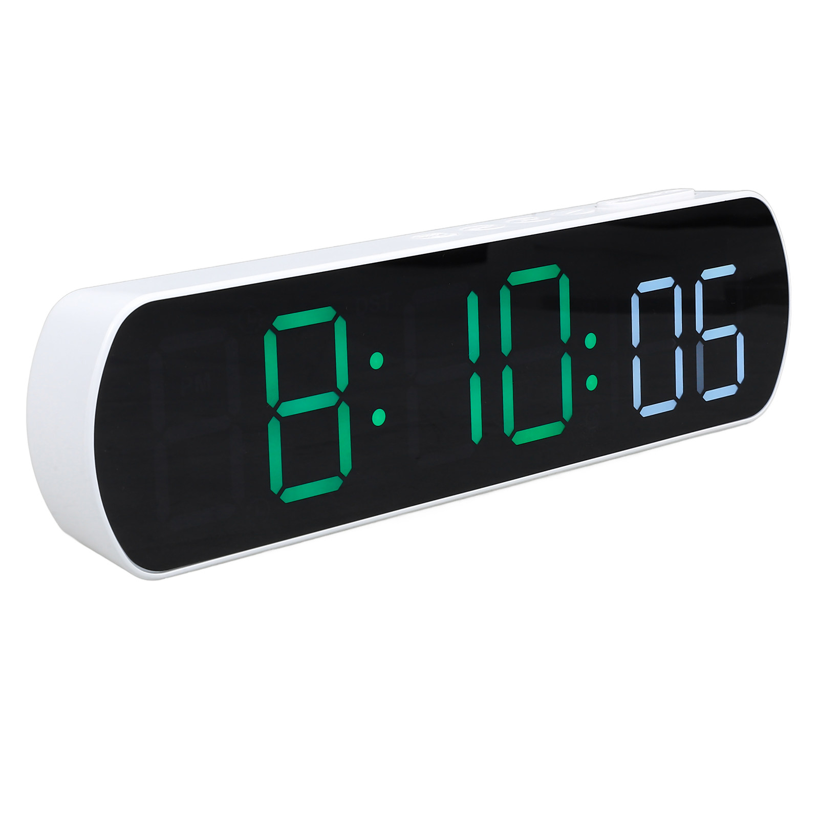 Desk Setup Small Room - LED Digital Alarm Clock Compact Small