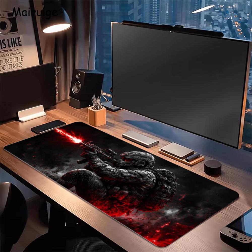 Soldier Mouse Pads Pc Accessor - đánh giá và giá Desk Room Setup