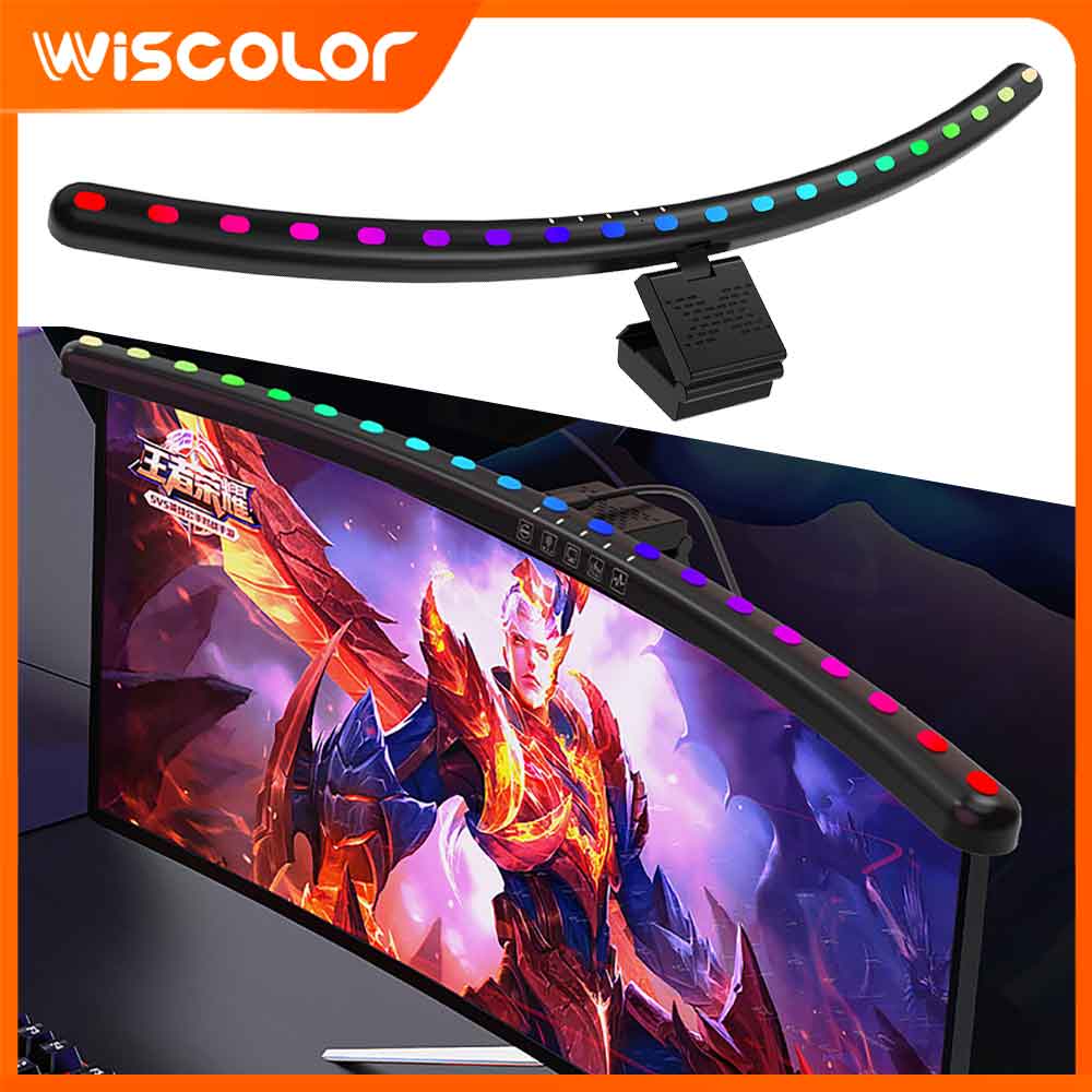 RGB Light Bar Monitor Smart Wi - đánh giá và giá Desk Room Setup