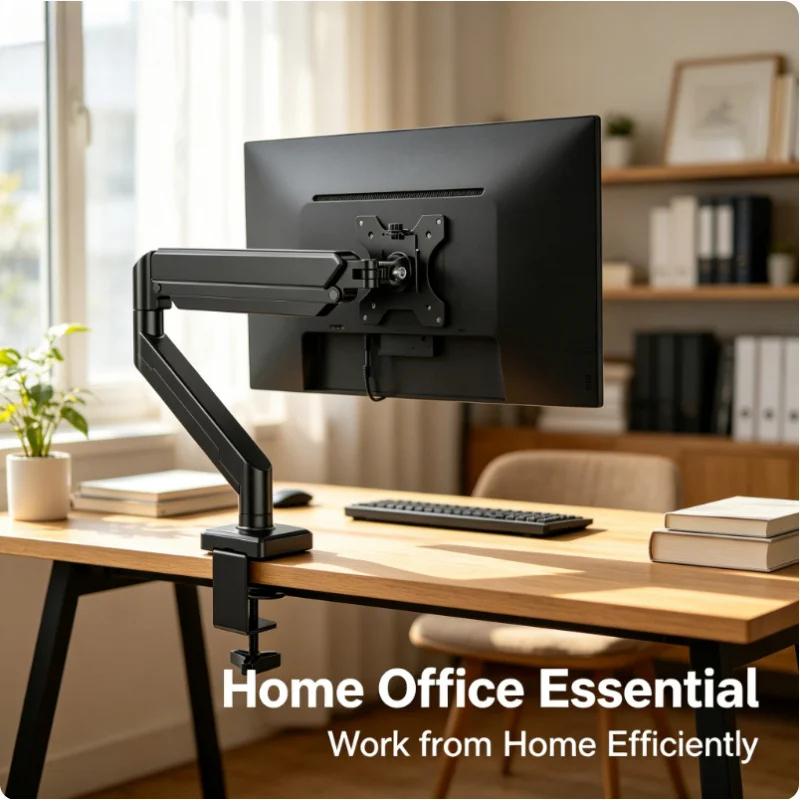 14-32 Inch Single Monitor Arm  - đánh giá và giá Desk Setup Monitor Arm