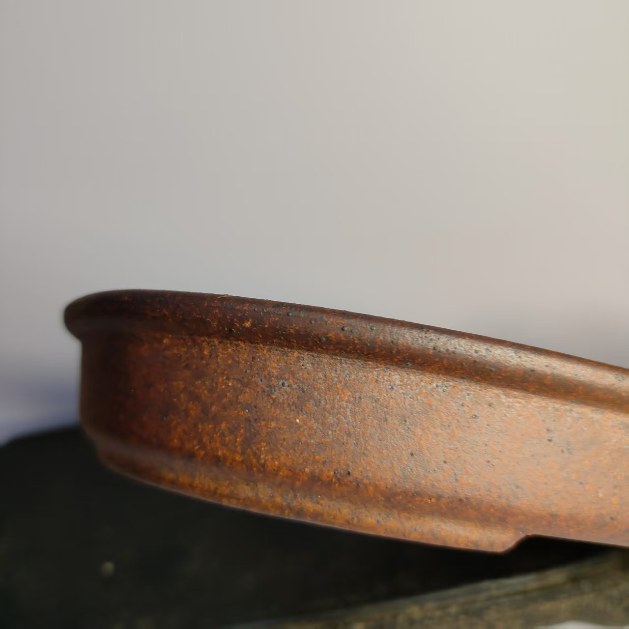 Oval Shaped Unglazed Shallow F - đánh giá và giá Desk Setup Plant
