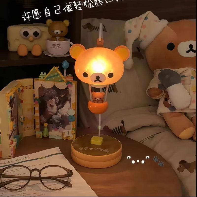 Rilakkuma Cute Bear Table Lamp - đánh giá và giá Desk Setup At Home