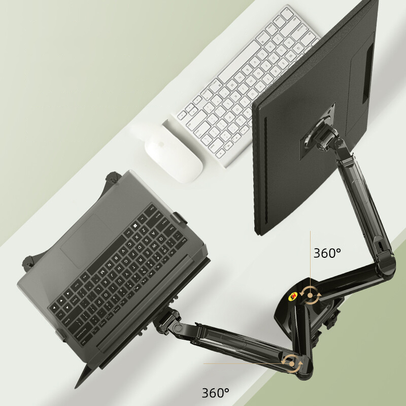 Máy Tính Để Bàn NB F160 + FP-2 - đánh giá và giá Desk Setup Monitor Arm