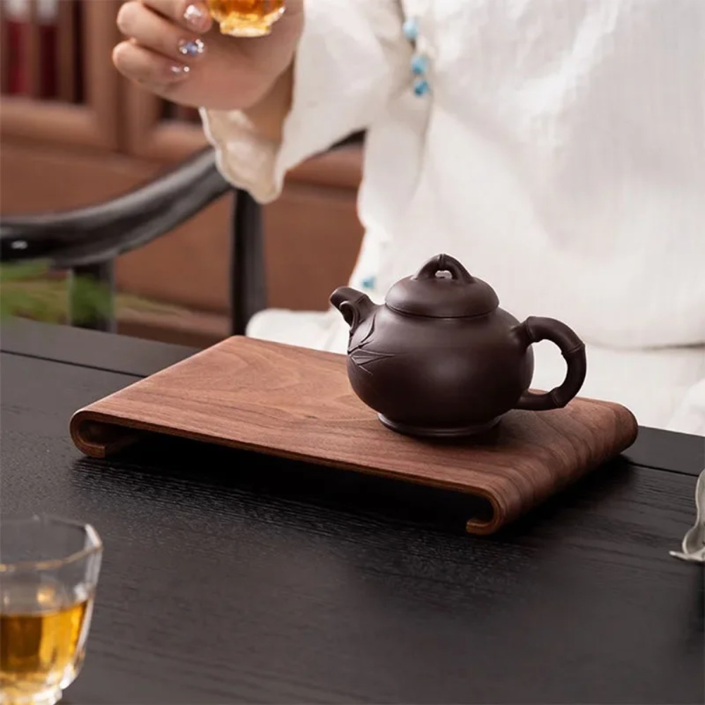 Wooden Coffee Tea Tray Rectang - đánh giá và giá Desk Setup At Home