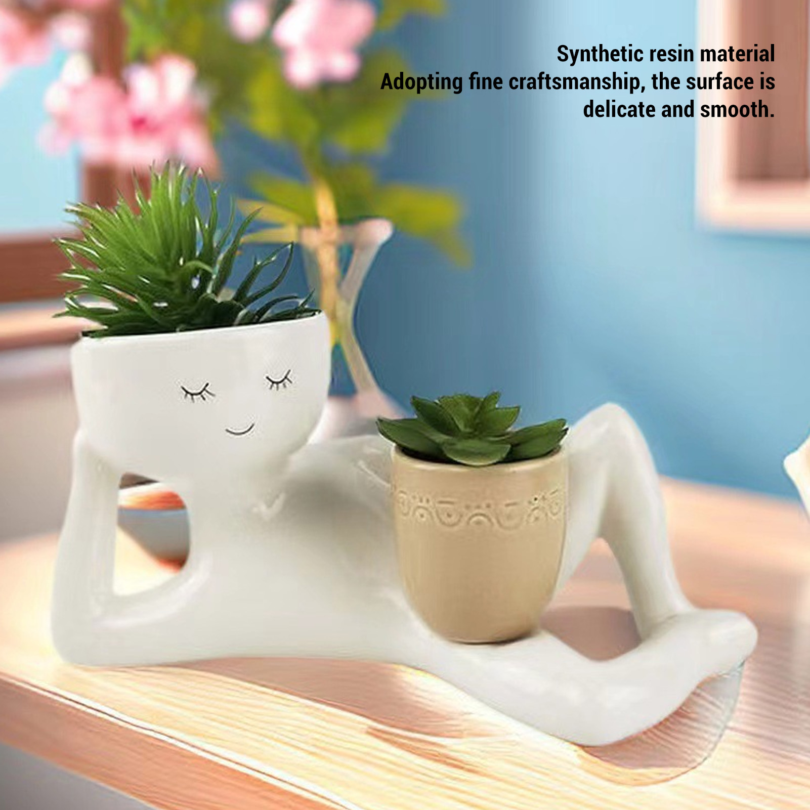 Succulent Pot Creative Breatha - đánh giá và giá Desk Setup Plant