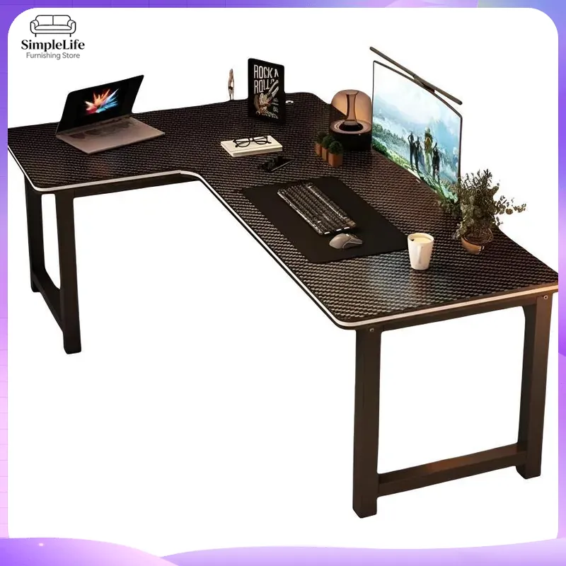 Corner Gaming Desk Computer De - đánh giá và giá Desk Room Setup
