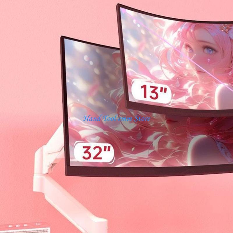 H37F Màn hình cánh tay dài Giá - đánh giá và giá Desk Setup Monitor Arm
