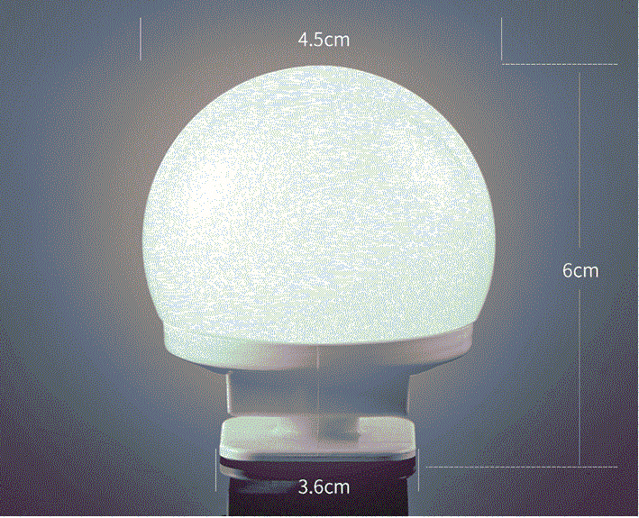 LED Light Paste Mirror Makeup  - đánh giá và giá Desk Setup Modern