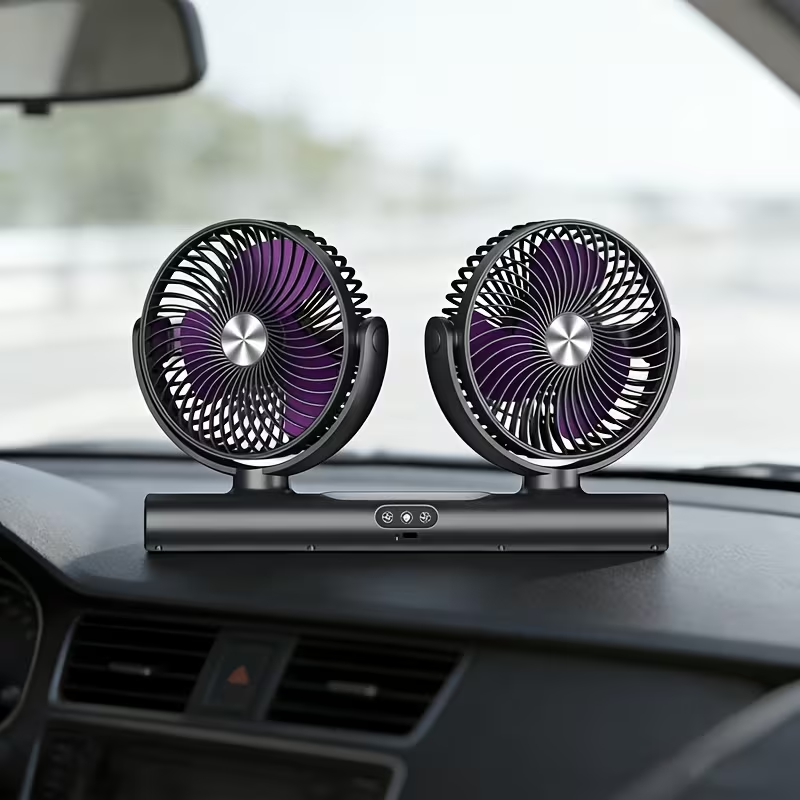 Dual-Head Circulation Fan Mode - đánh giá và giá Desk Setup Modern