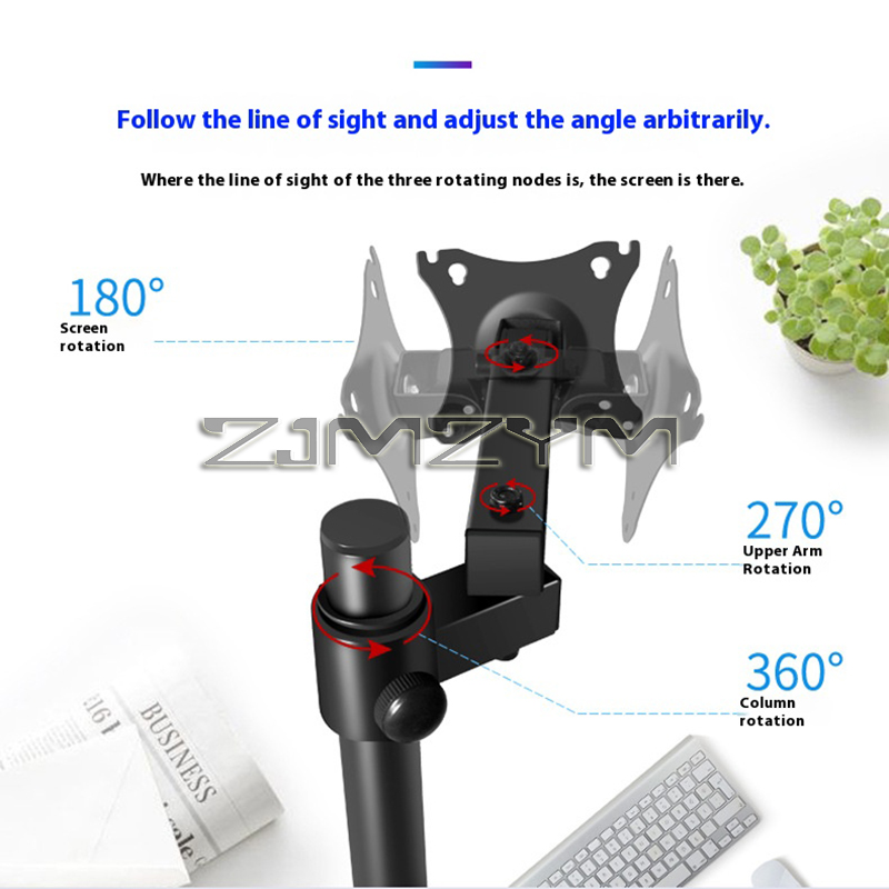 Single Monitor Bracket 14 To 2 - đánh giá và giá Desk Setup Monitor Arm