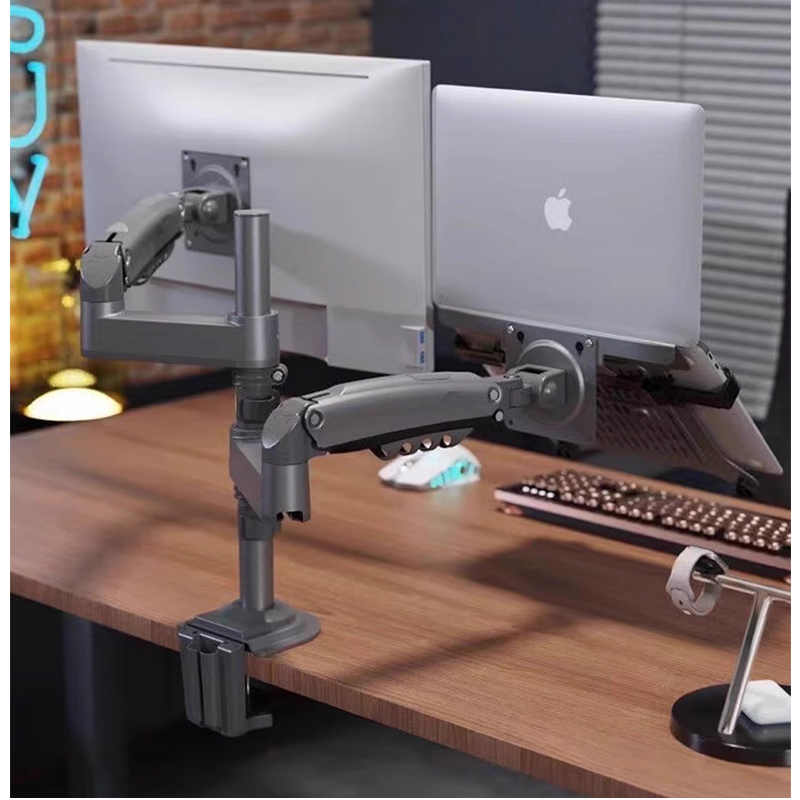 Desktop NB H180-FP Gas Spring  - đánh giá và giá Desk Setup Monitor Arm