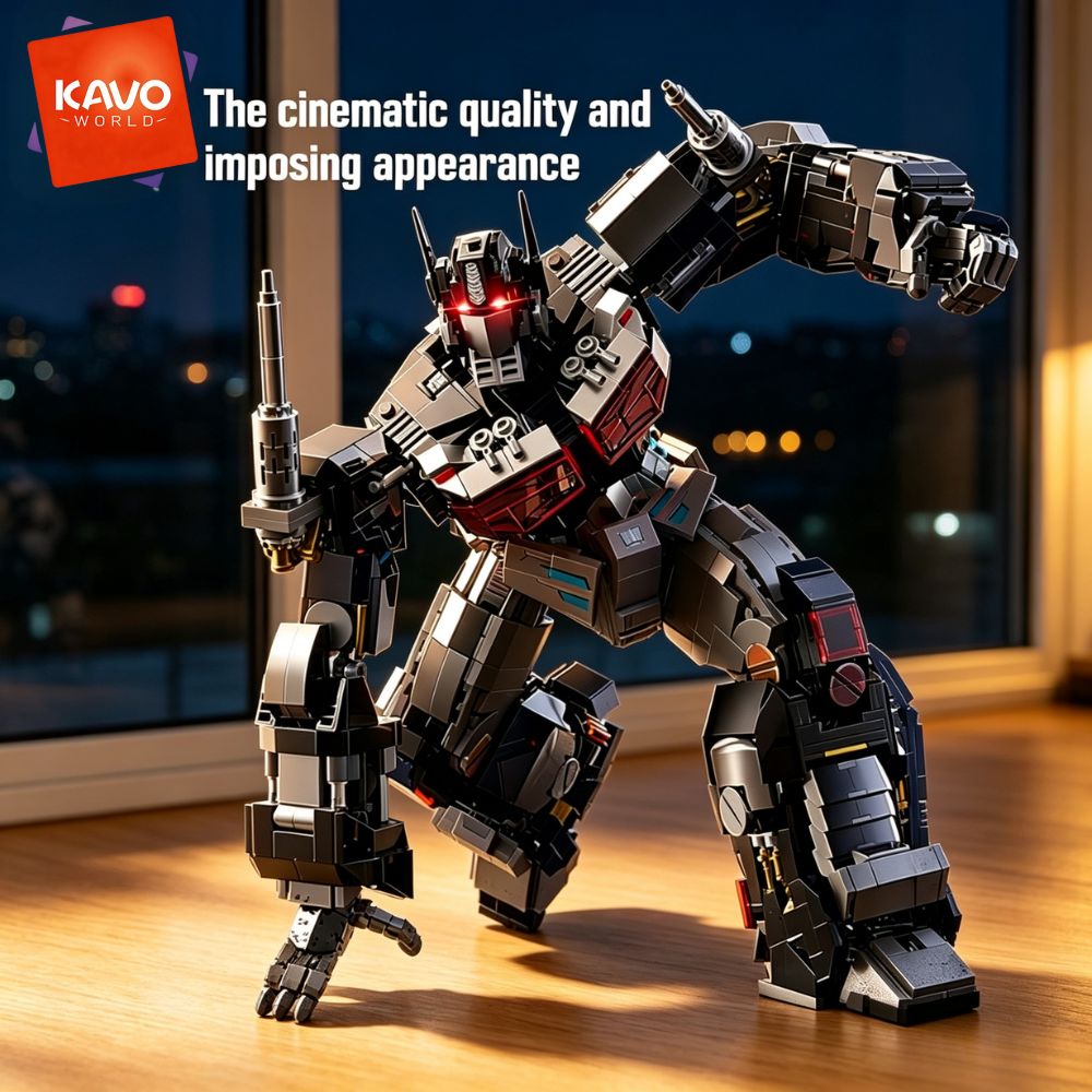 KAVOWORLD 2045pcs Future Mecha - đánh giá và giá Desk Setup Small Room