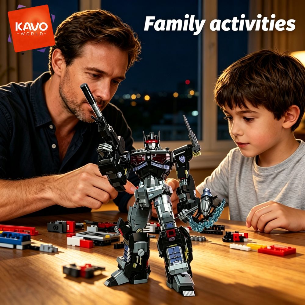 KAVOWORLD 2045pcs Future Mecha - đánh giá và giá Desk Setup Small Room