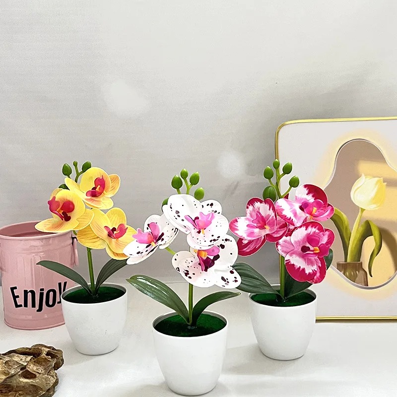 1Pcs 20CM Simulation Plants Po - đánh giá và giá Desk Setup At Home
