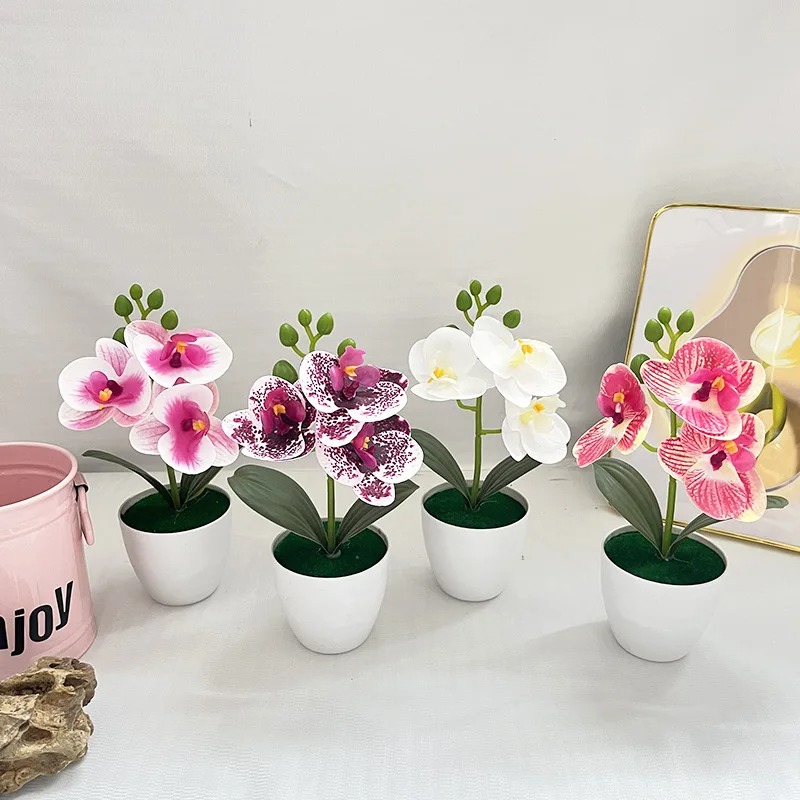 1Pcs 20CM Simulation Plants Po - đánh giá và giá Desk Setup At Home
