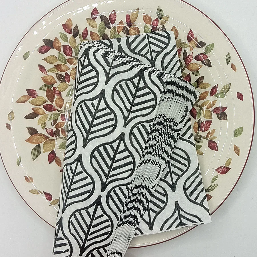 20pcs Modern Art Deco Napkins, - đánh giá và giá Desk Setup Modern