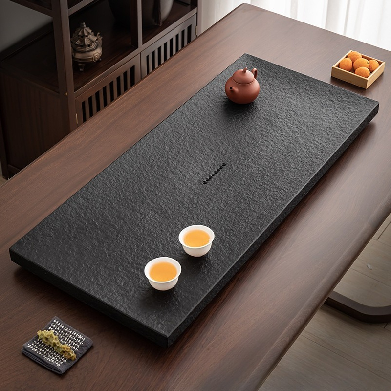 Natural Black Stone Tea Tray,  - đánh giá và giá Desk Setup At Home