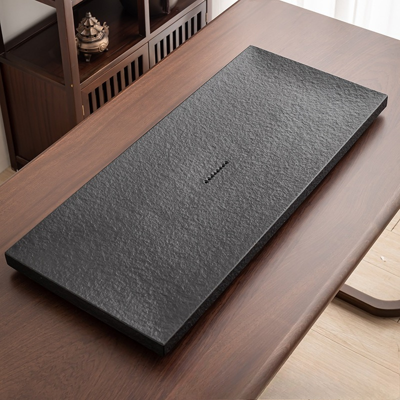 Natural Black Stone Tea Tray,  - đánh giá và giá Desk Setup At Home