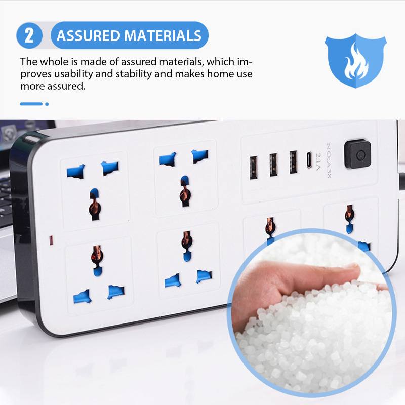 Power Multi Tap Universal Plug - đánh giá và giá Power Strip Flat
