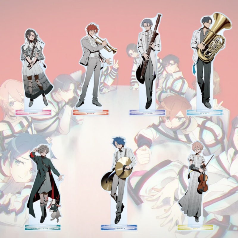 Anime MILGRAM 15CM Acrylic Sta - đánh giá và giá Desk Setup Plant