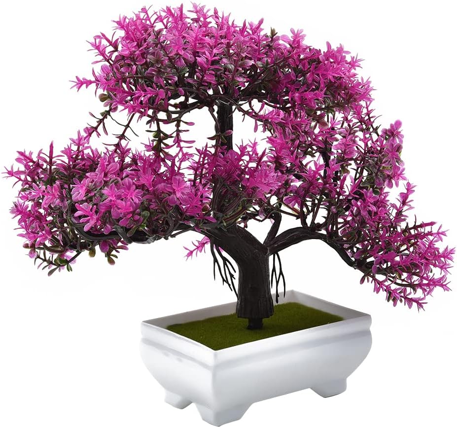 Artificial Plants Bonsai Fake  - đánh giá và giá Desk Setup At Home