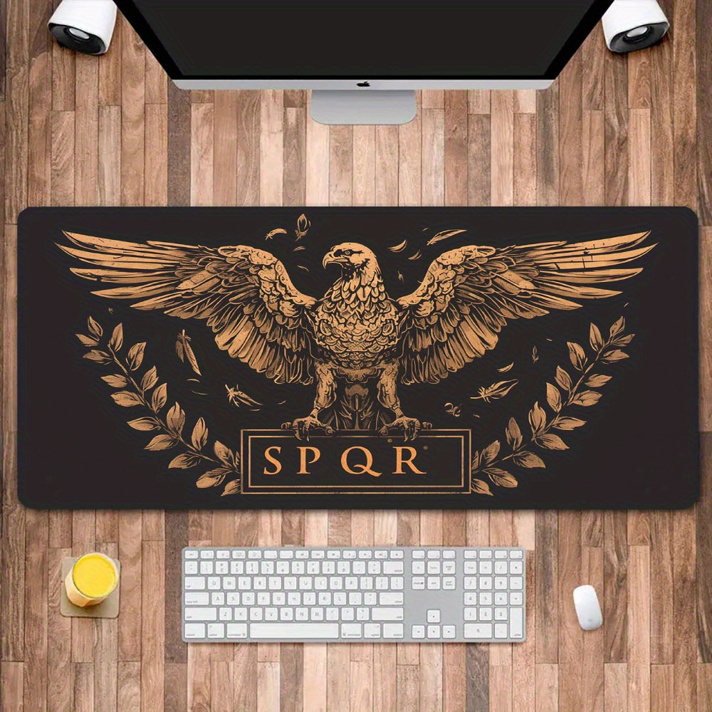 Golden Brown Black Desk Mat De - đánh giá và giá Desk Room Setup