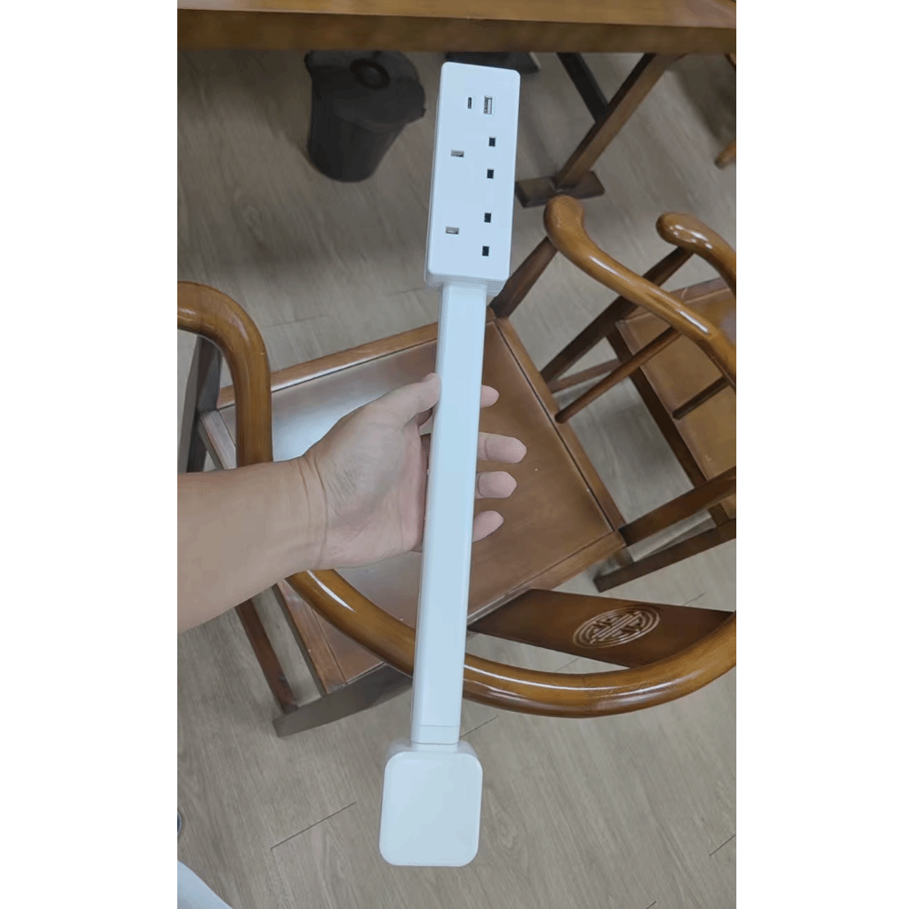 Rotates 180° Electrical Outlet - đánh giá và giá Power Strip Flat