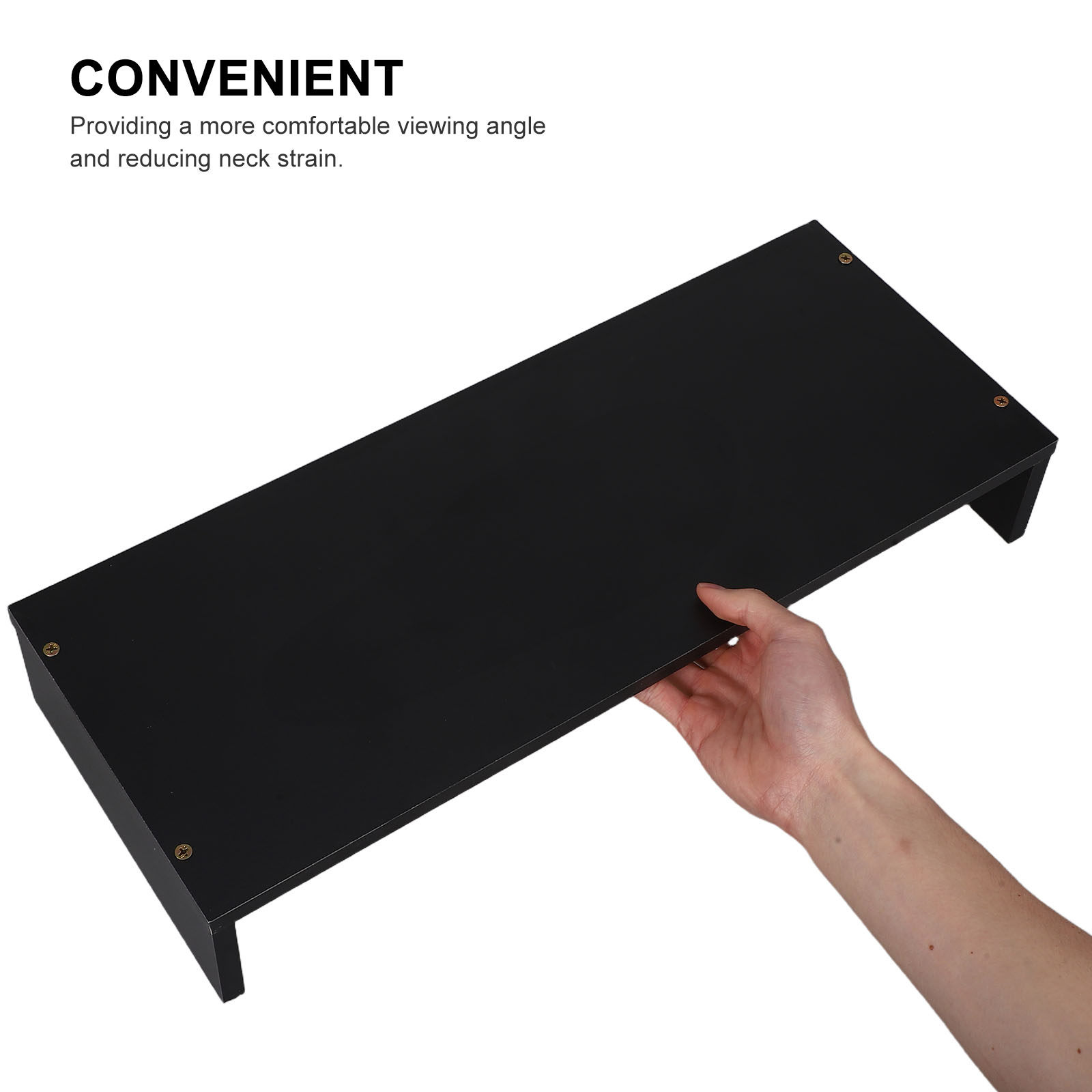 Elevate Your Setup Wooden Moni - đánh giá và giá Desk Setup With Printer