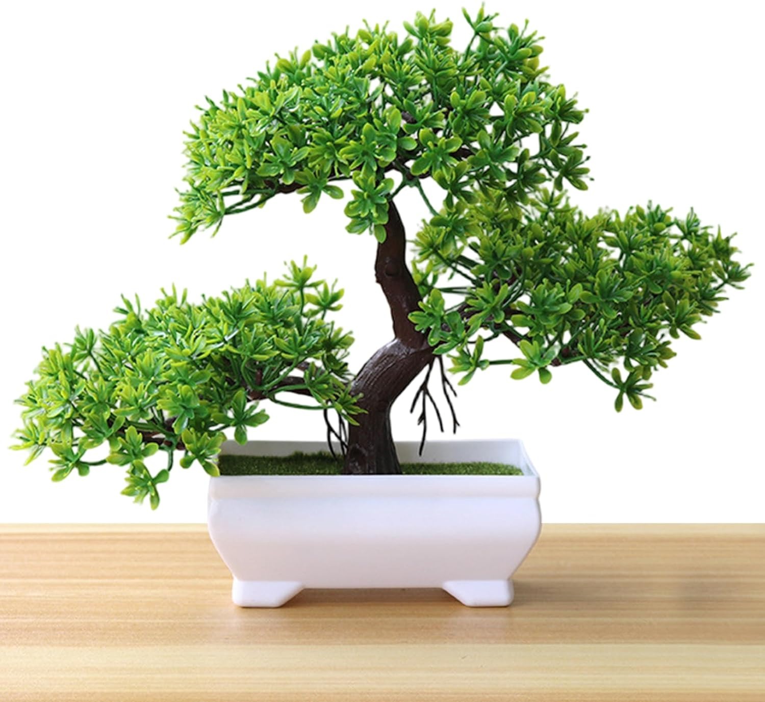 1/2Pcs Artificial Bonsai Tree  - đánh giá và giá Desk Setup Plant